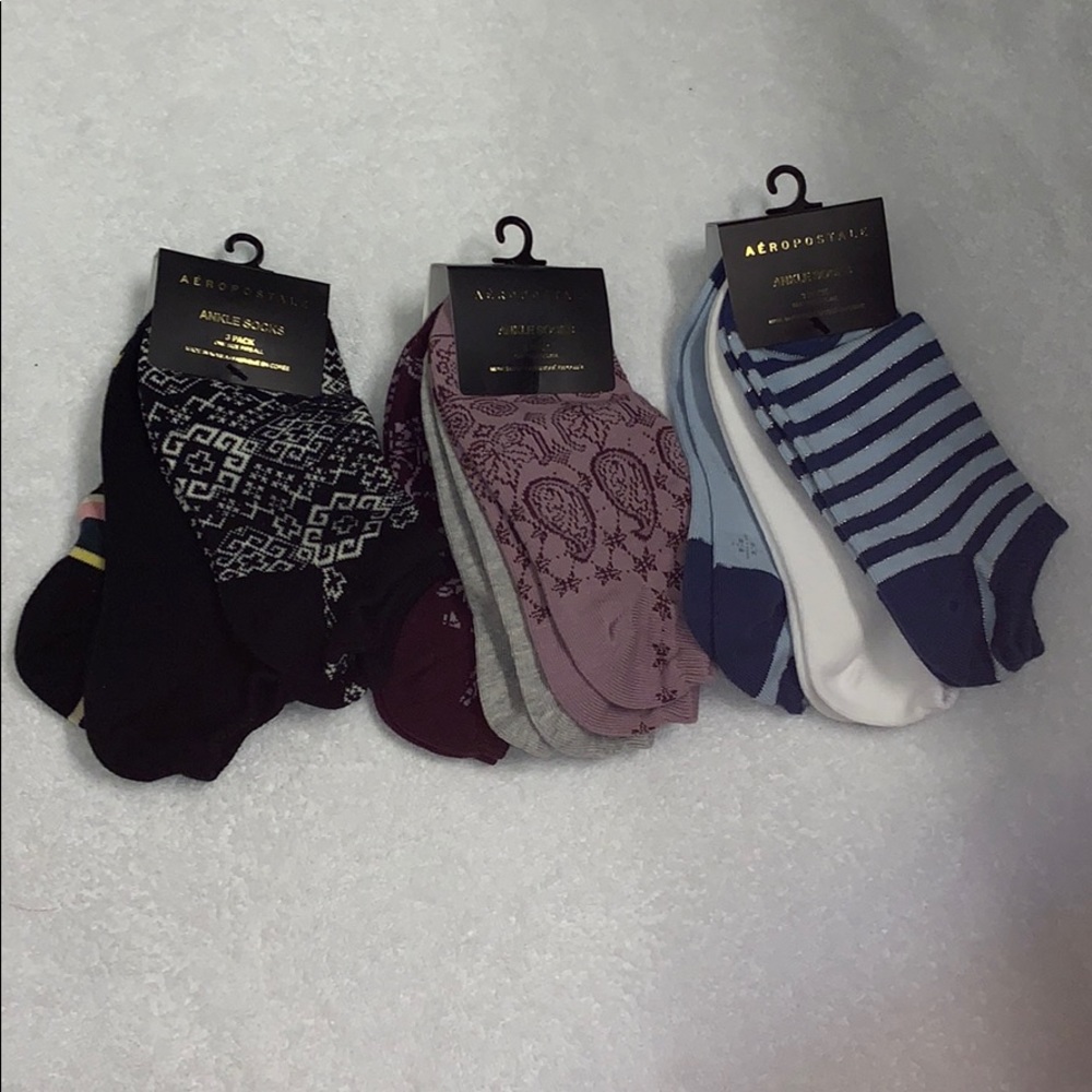 Aeropostale Ankle Socks three packs multicolors